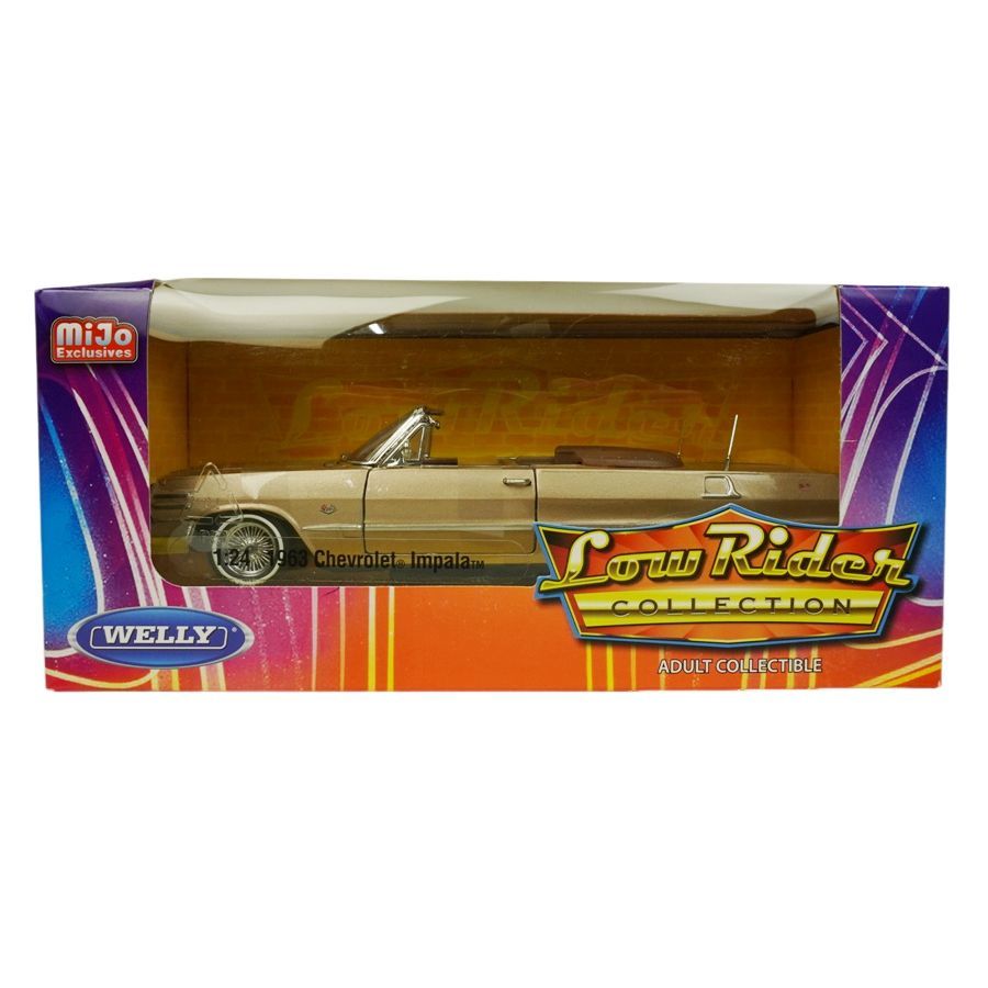 新品 1/24 箱入り ミニカー MIJO 1:24 1963 CHEVROLET IMPALA ミホ