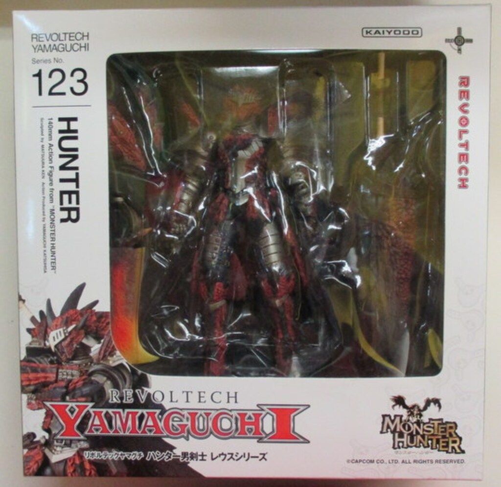 海洋堂 リボルテックヤマグチ ハンター男剣士 レウスシリーズ 123