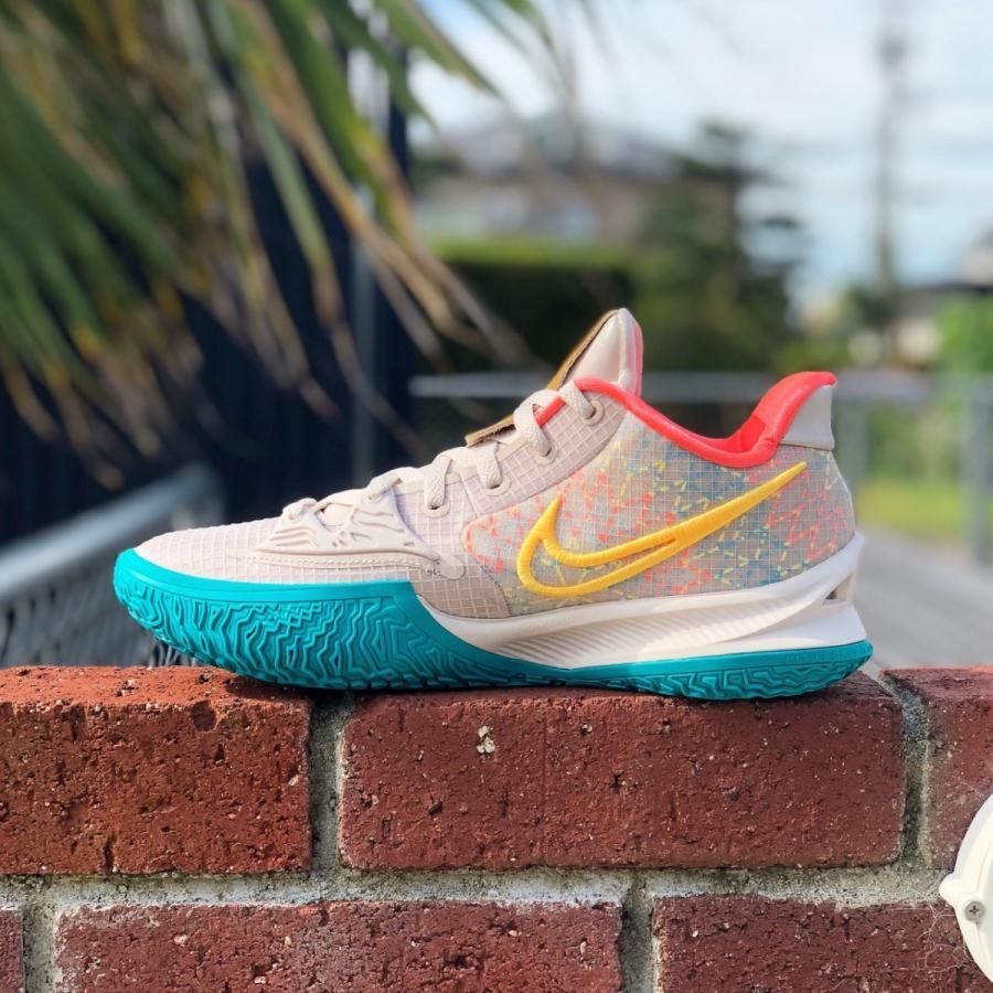 NIKE KYRIE LOW 4 'N7' ナイキ カイリー ローカット 4 【MEN'S】 natural/yellow-teal  CW3985-005