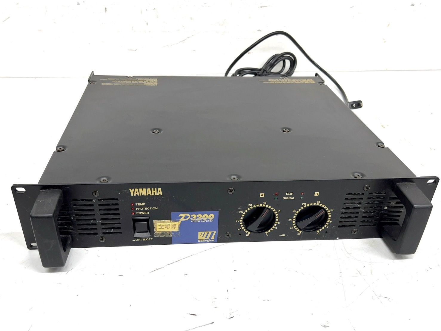 TK155 YAMAHA ヤマハ POWER AMPLIFIER パワーアンプ P3200 音響機器 通電確認済み