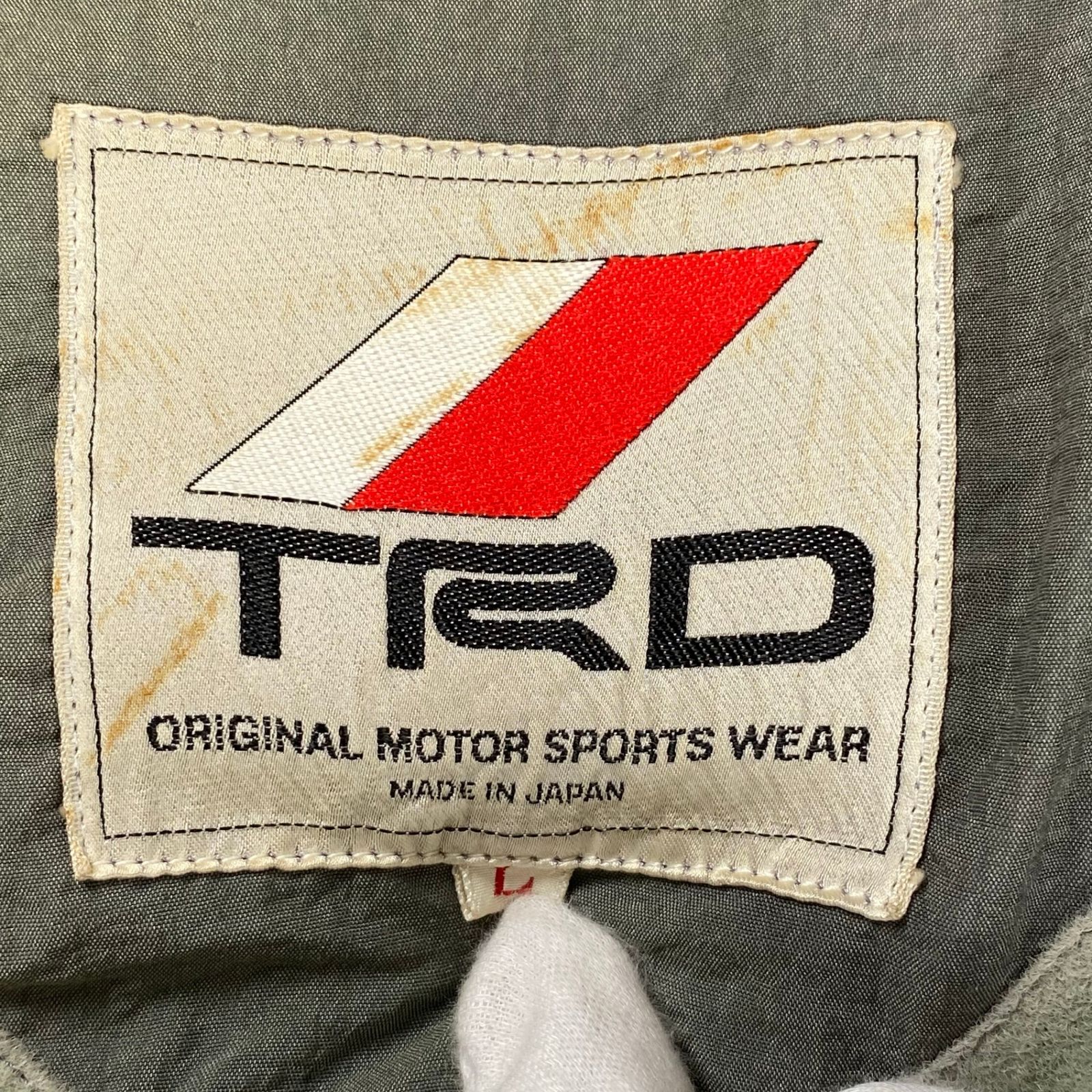 TOYOTA MOTOR SPORT トヨタ / 90s ヴィンテージレーシングジャケット 