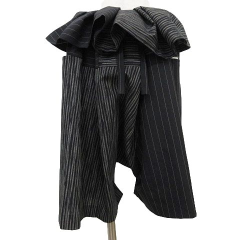 GANRYU COMME des GARCONSサルエル ブラック Mサイズ ガンリュウGANRYU