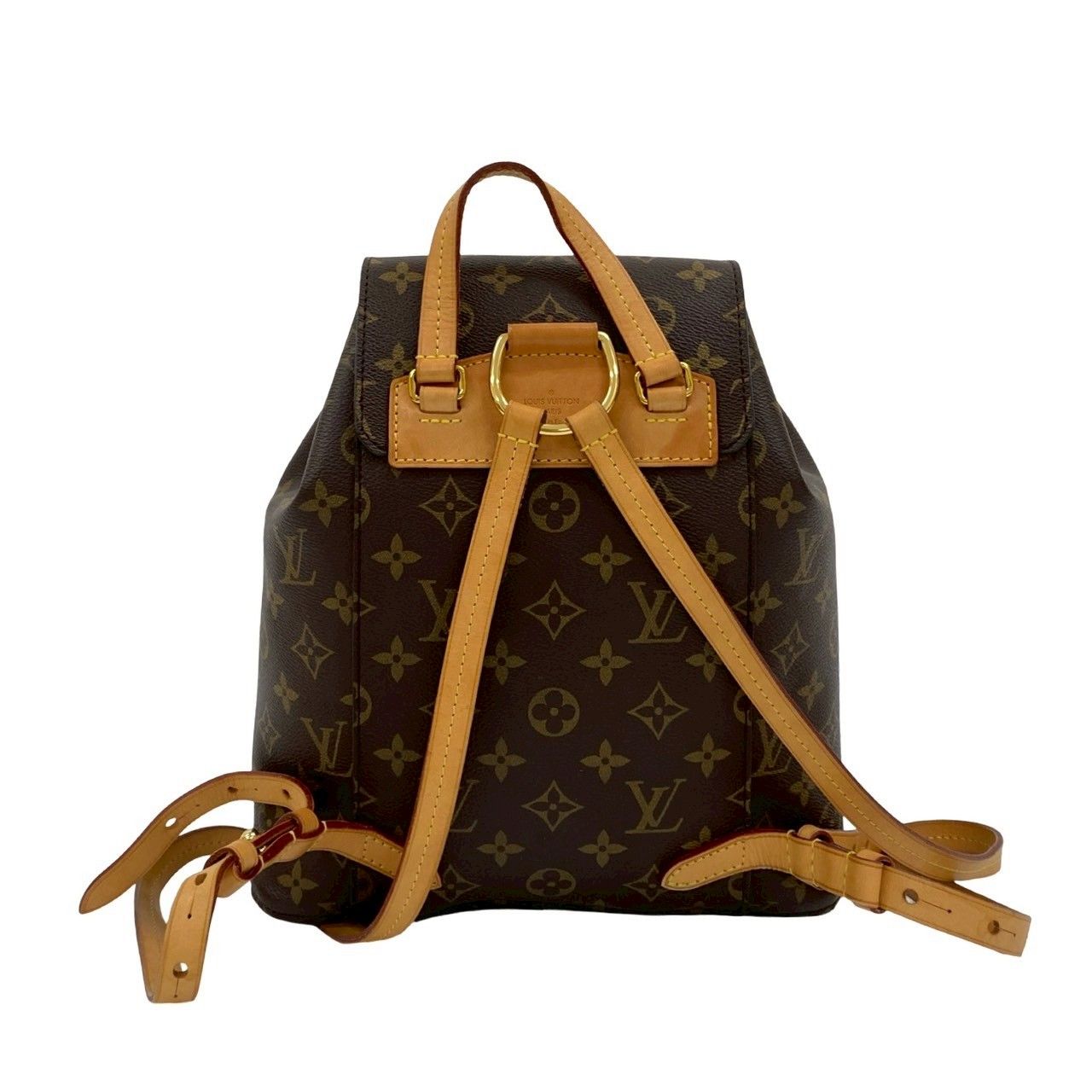 ルイ・ヴィトン　Louis Vuitton　モンスリ MM　バック・デイパック 極 美品 希少品 LOUIS VUITTON ルイヴィトン モンスリ MM