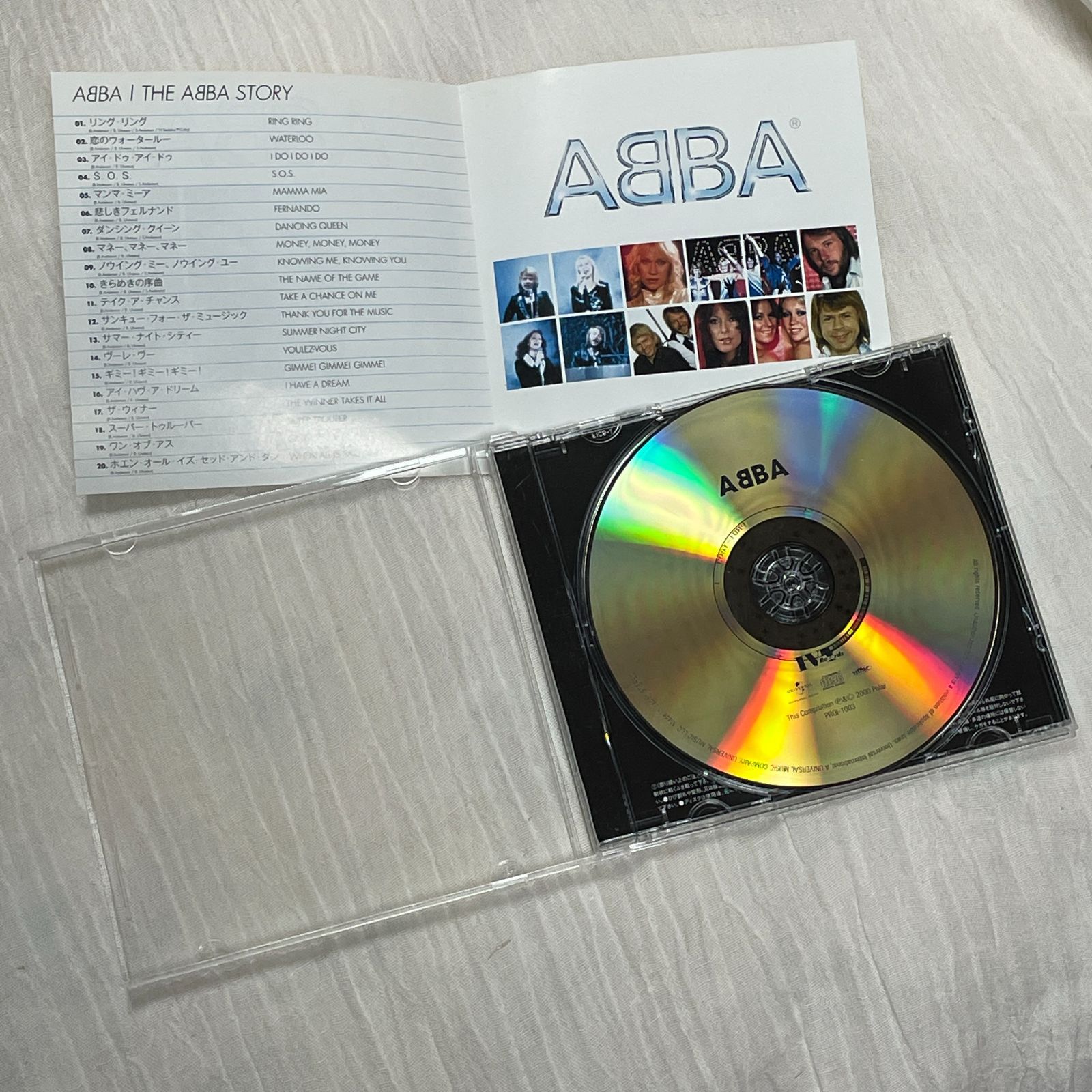 ABBA｜スーパー・ベスト（THE WINNER TAKES IT ALL THE ABBA STORY）｜中古CD｜ベスト アルバム｜アバ -  メルカリ