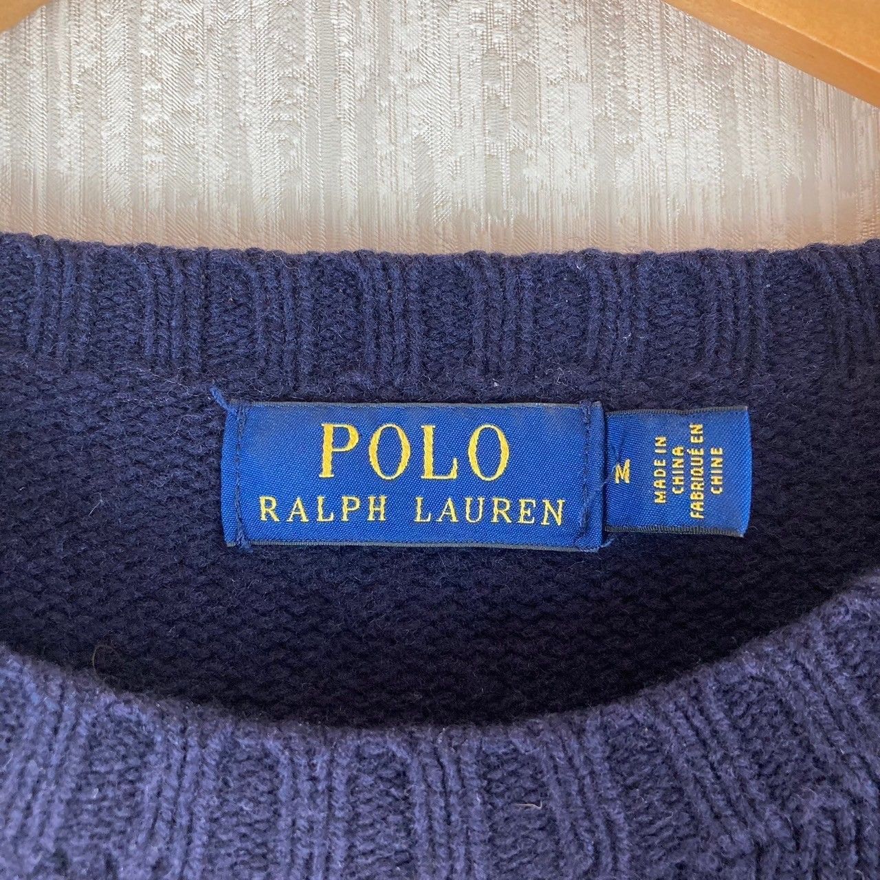POLO RALPH LAUREN ポロラルフローレン ベアセーター ワンポイントロゴ 