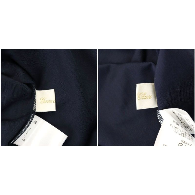 グレースクラス GRACE Class セパレートプリーツワンピース ブラウス 2