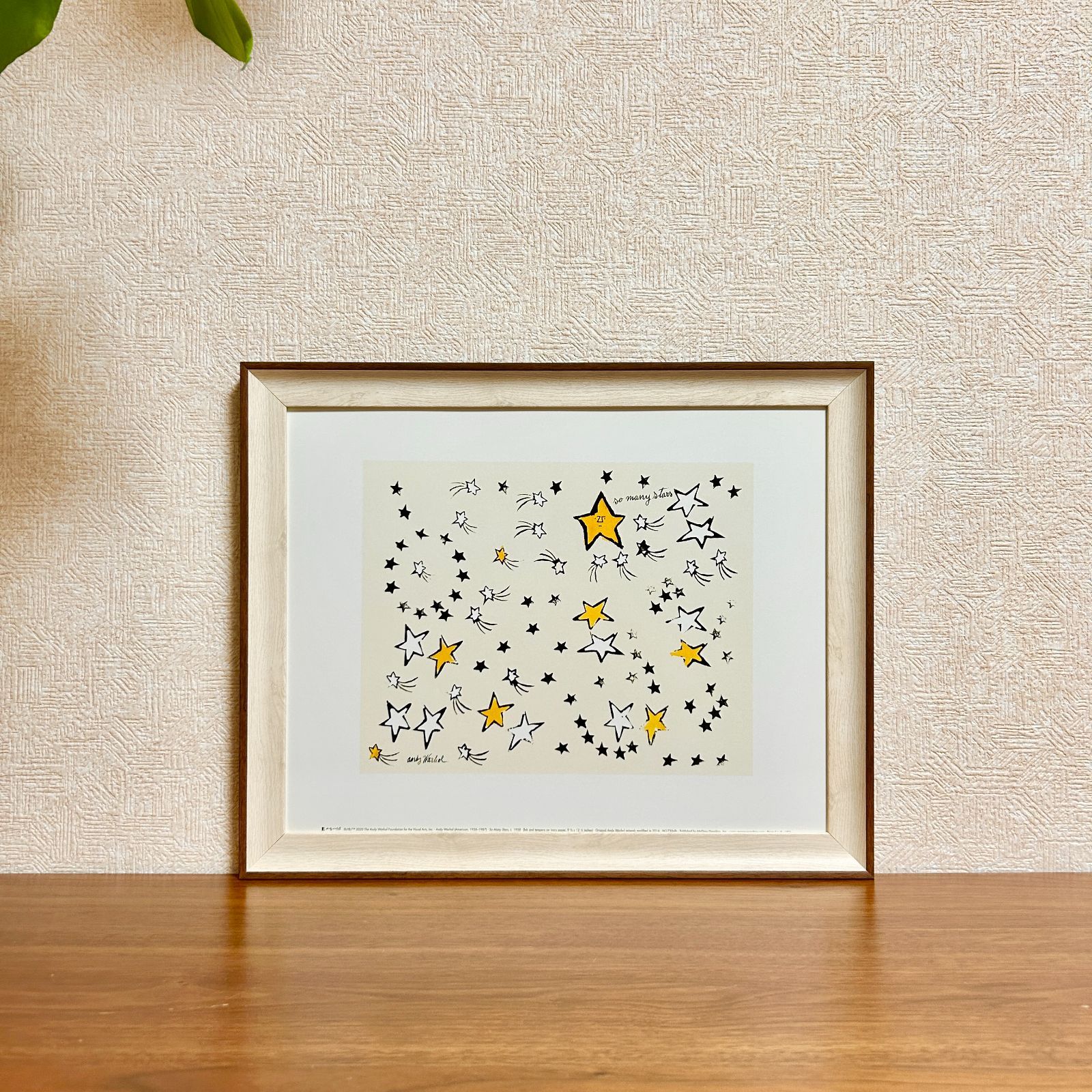 オリジナルアート商品＊ポップアート＊額縁付き 新品☆額縁付アートポスター(BRUCE MCGAW GRAPHICS)☆アンディ