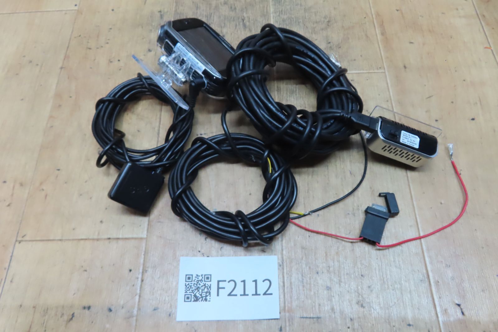 付 F2112|SmartReco スマートレコ WHSR-510 前後2カメラ|フロント|リア|ドライブレコーダー|ドラレコ 16GB|SDカード付