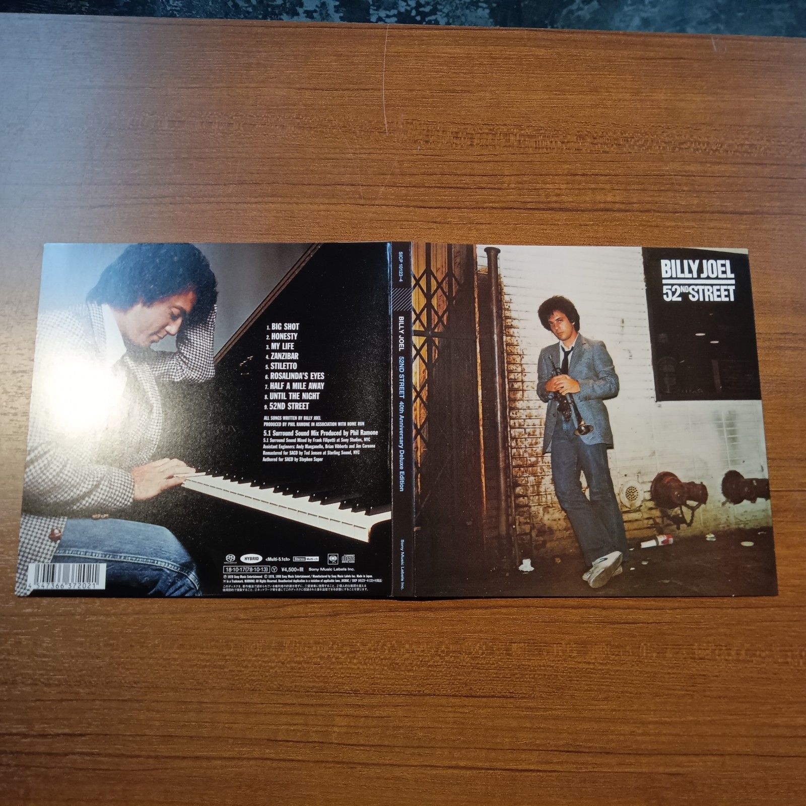 ☆付属品完備/SACDハイブリッド◇ビリージョエル/ニューヨーク52番街