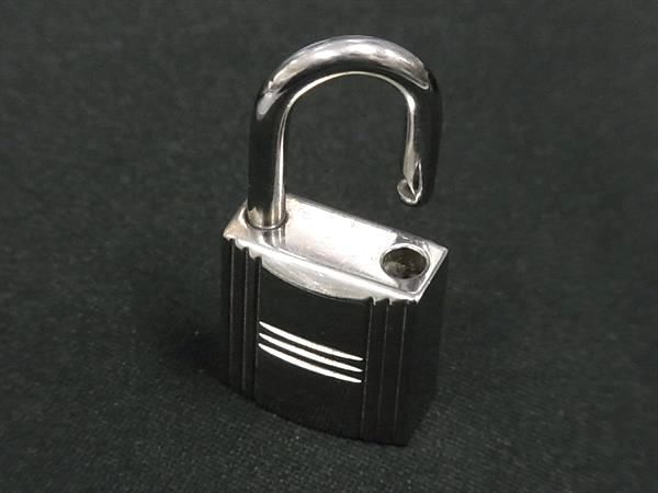 □美品□ HERMES エルメス カデナ 南京錠 パドロック 107 鍵 キー