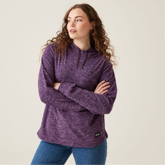 【送料無料】 レガッタ レディース ジャケット・ブルゾン アウター Mayse Hoody DeepPlumMarl