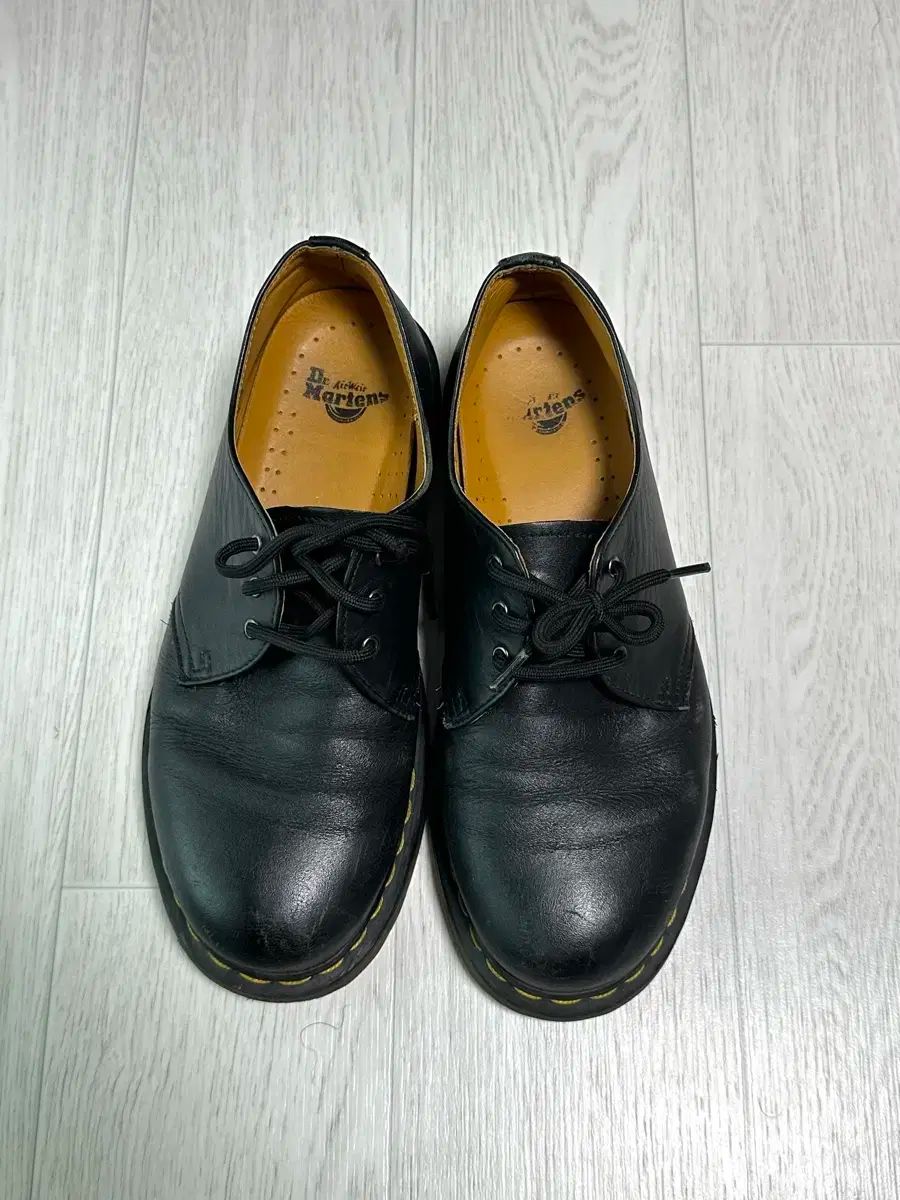 DR. MARTENS ドクターマーチン 1461 3 笏 ナッパ 黒 250 255 uk6