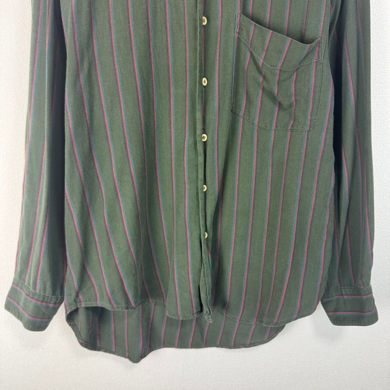 90s old GAP ギャップ ストライプ 長袖シャツ 長袖 古着 アメカジ  