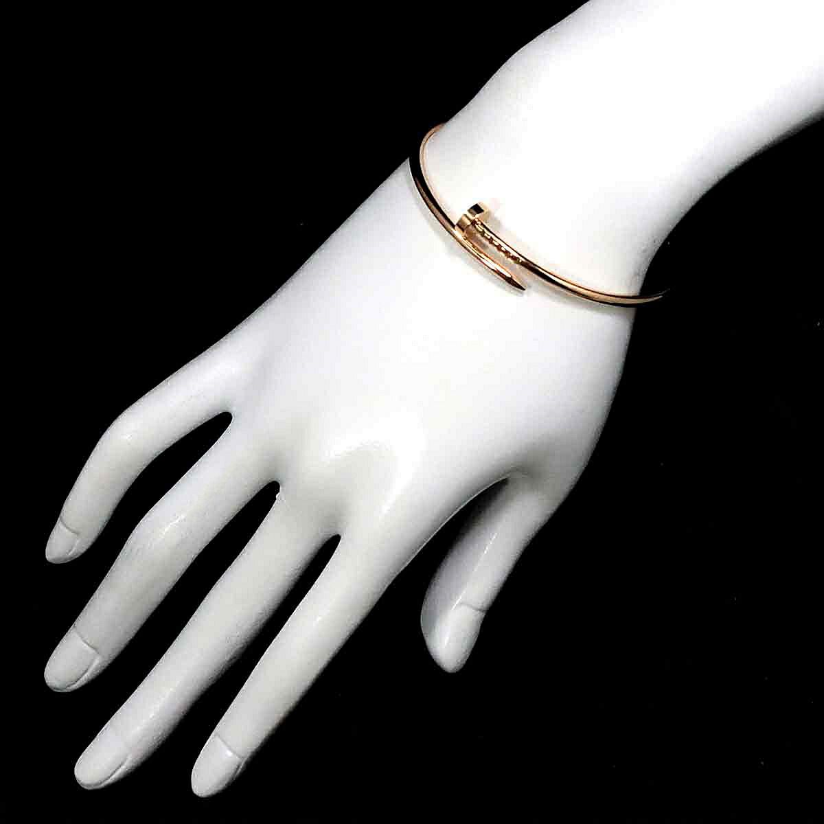 カルティエ Cartier ジュストアンクル SM #16 ブレスレット K18 PG