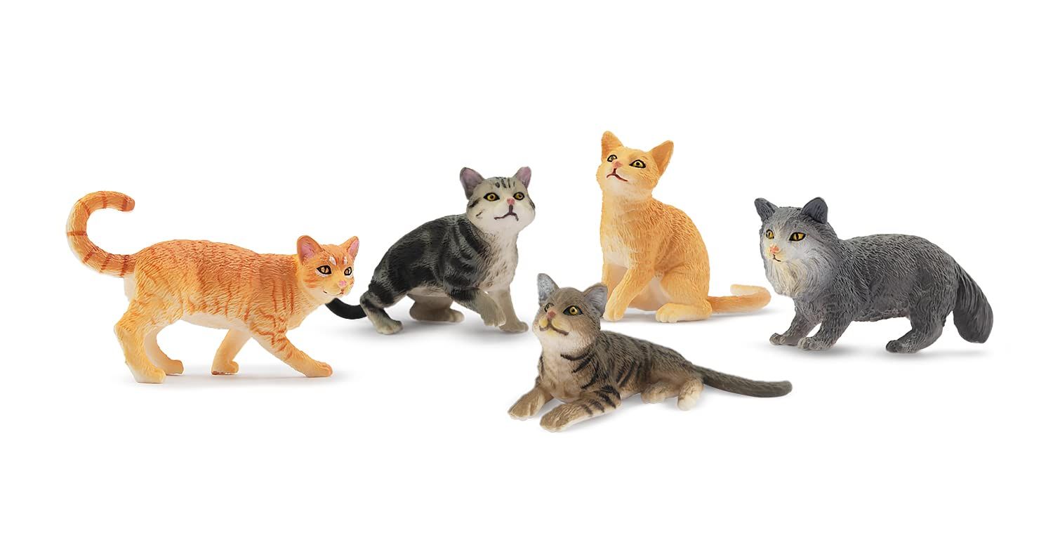 【特価商品】TOYMANY 猫フィギュア 動物フィギュア かわいい猫 8匹入 リアルな動物模型 猫モデル 人気動物 玩具 誕生日プレゼント クリスマス 新年 飾り物 コレクション ６歳以上