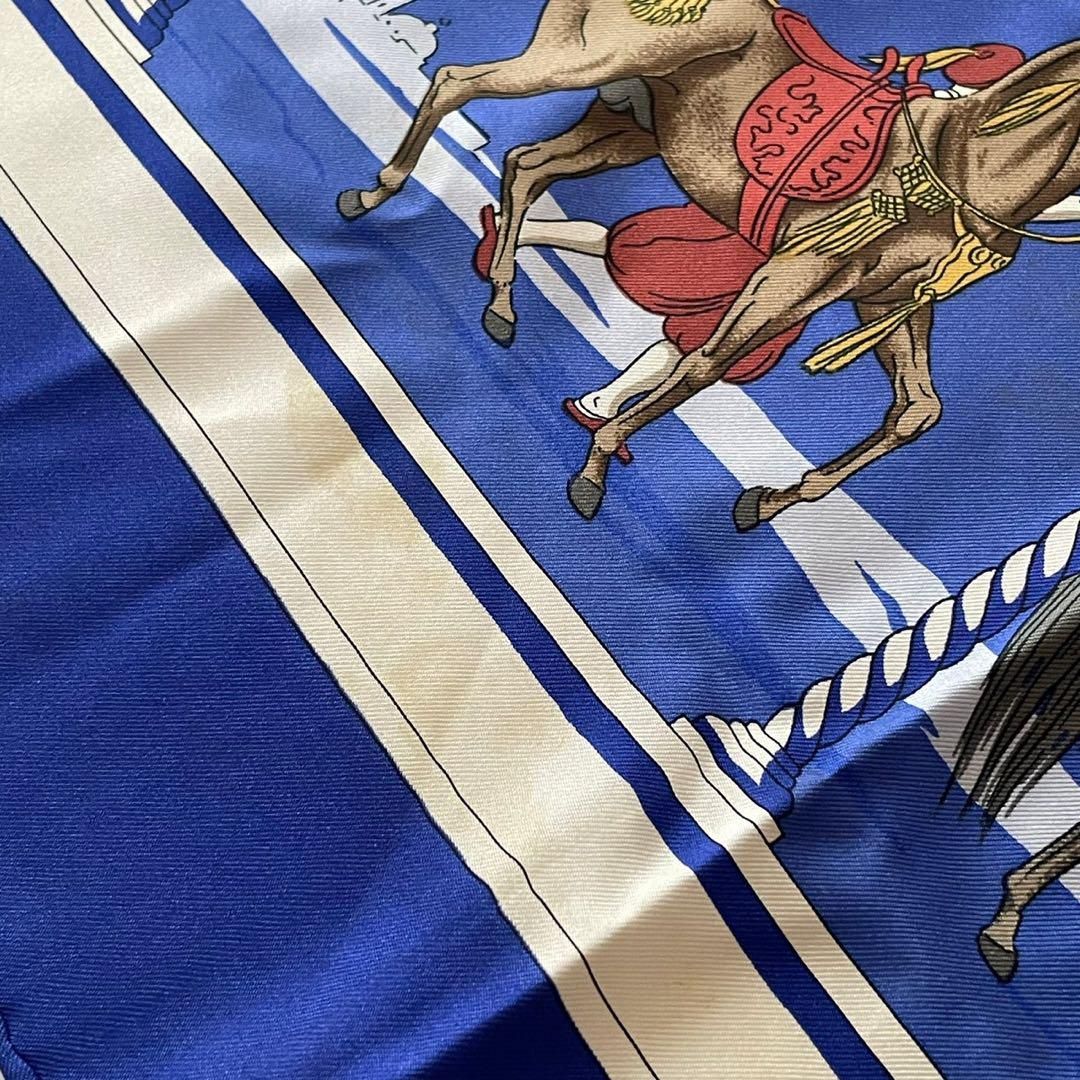 HERMES エルメス スカーフ カレ90 Cavaliers Arabes