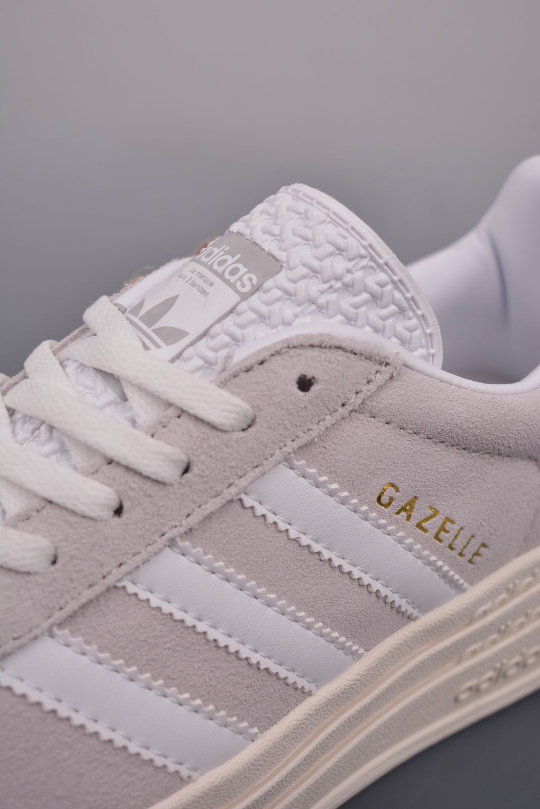 adidas Originals GAZELLEBOLD W アディダス オリジナルス スニーカー ガゼルボールド W レディース 厚底 グレー HQ6893