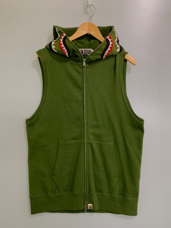 A・BATHING APE アベイシング ピーコート A BATHING APE ピーコート Sサイズ オリーブ ジャケット・アウター