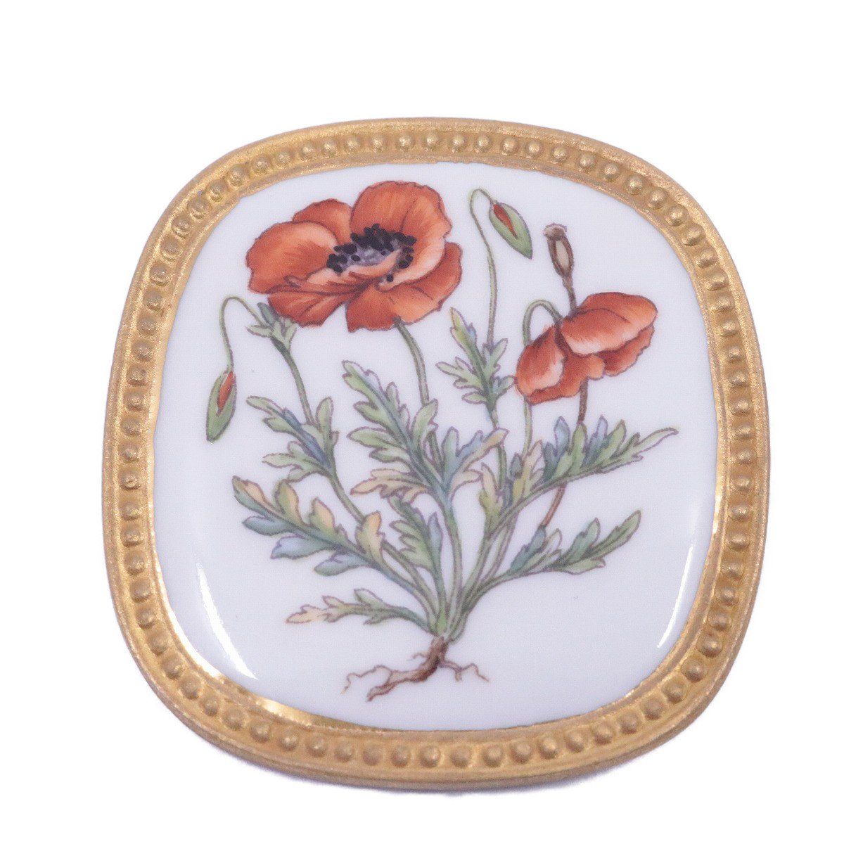 ロイヤルコペンハーゲン　フローラダニカ　ブローチ ROYAL COPENHAGEN ロイヤルコペンハーゲン フローラダニカ ブローチ