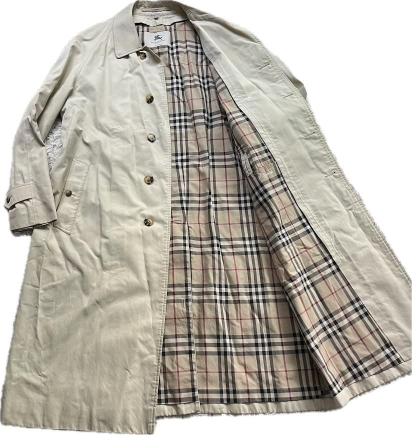Burberry ステンカラーコート ベージュ （BURBERRY ノバチェック