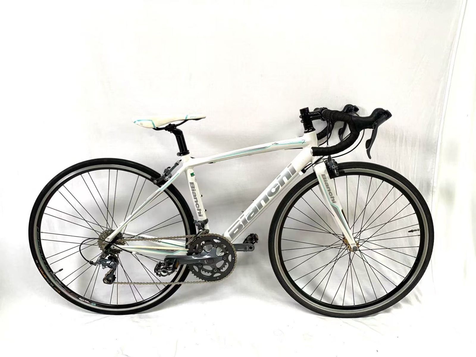 ビアンキ Bianchi クロスバイク nirone ALU HYDRO 超軽量10.2キロ SHIMANO 2X8S 16速ZJ9264