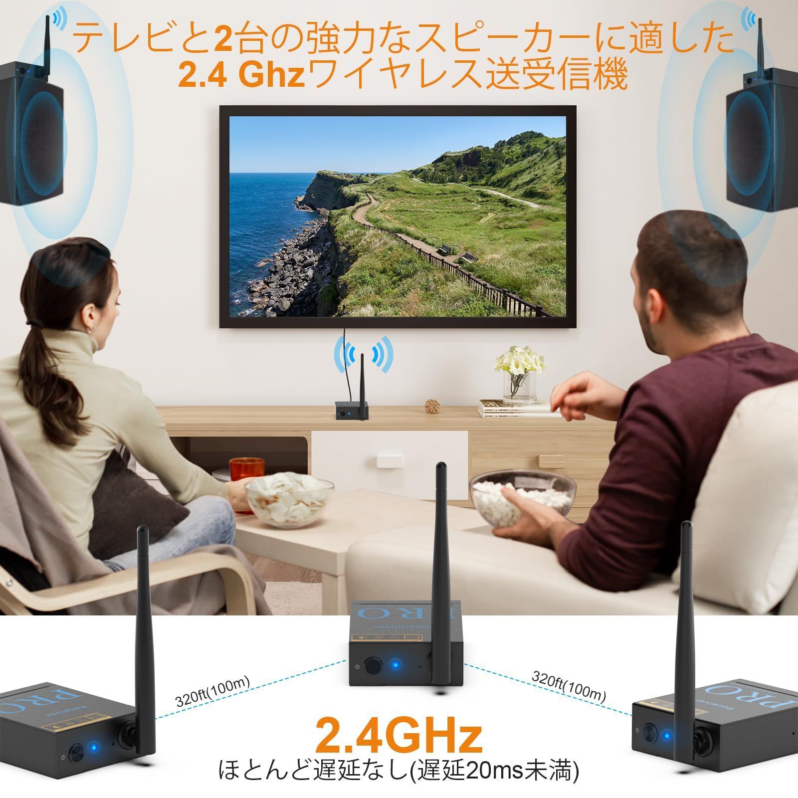 テレビ スピーカー 遅延 販売 なし