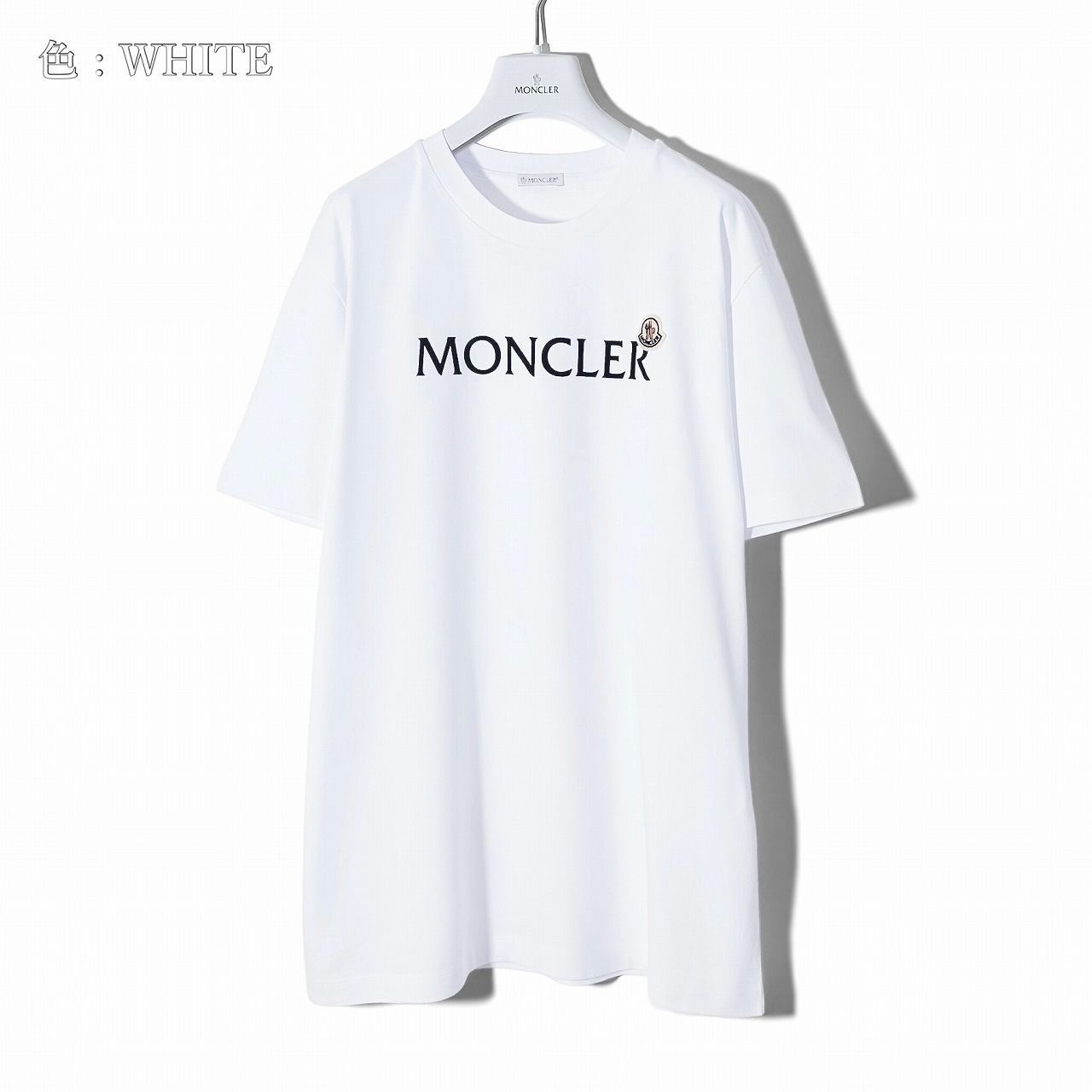 新品未使用】MONCLER モンクレール ロゴ コットン クルーネック