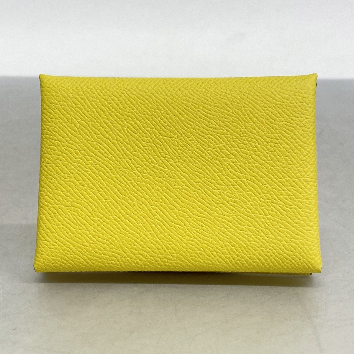 ◇エルメス◇カルヴィ/デュオ/ヴォーエプソン/コインケース/シルバー金具 エルメス カルヴィ デュオ ヴォーエプソン コインケース