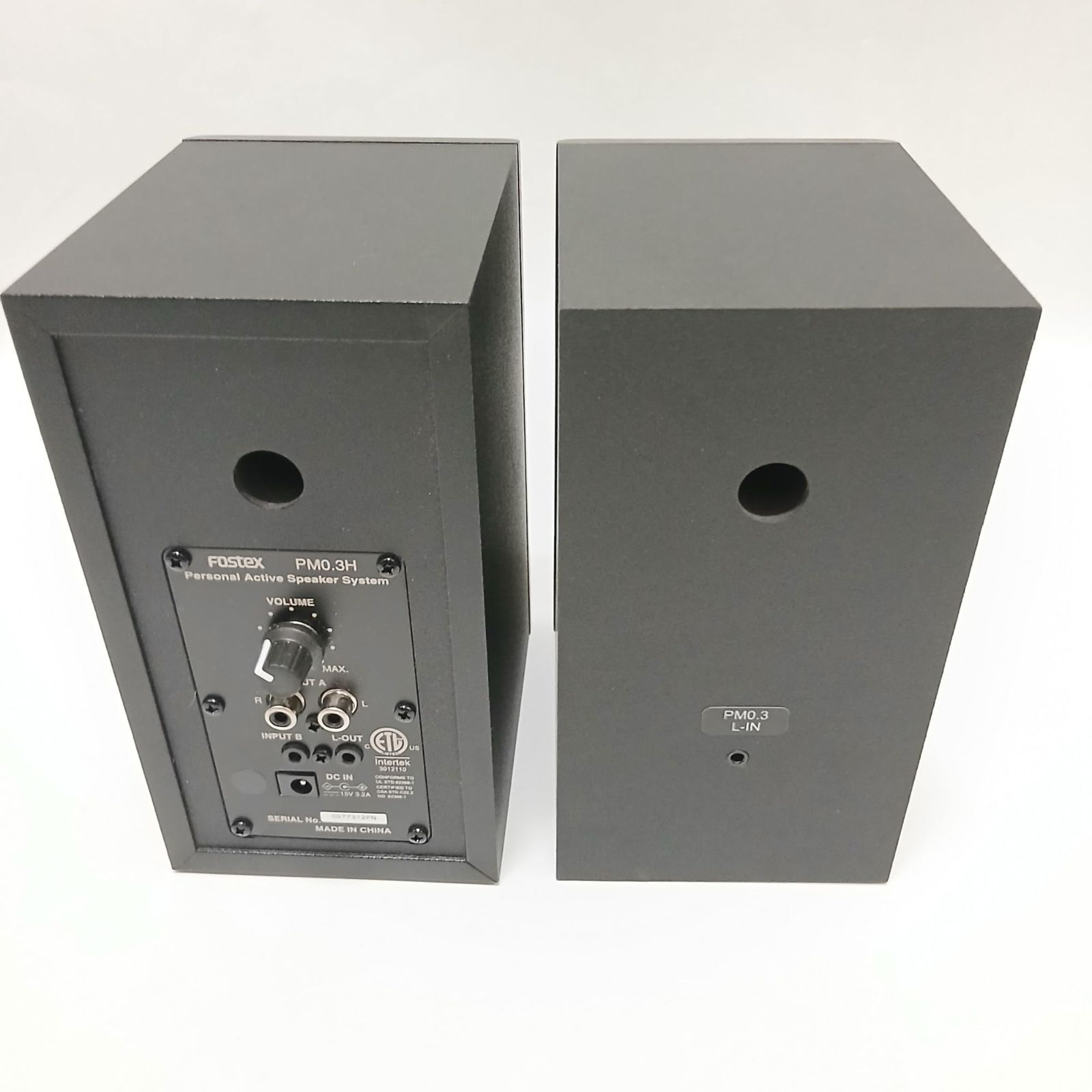 FOSTEX アクティブ・スピーカー PM0.3H(B) PM0.3H | Fostex(フォステクス)