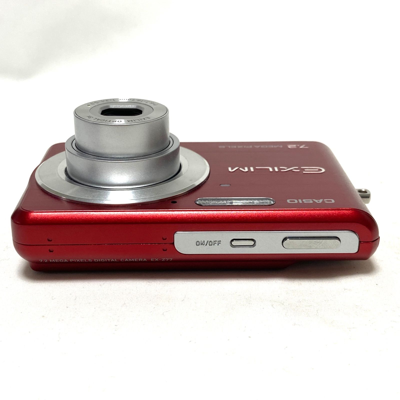 CASIO コレクション EXILIM EX-Z77 レッド コンパクトデジタルカメラ