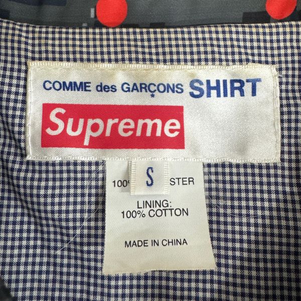 コムデギャルソン × シュプリーム 2013SS コーチジャケット Sサイズ Supreme×COMME des GARCONS/シュプリーム×コムデギャルソン