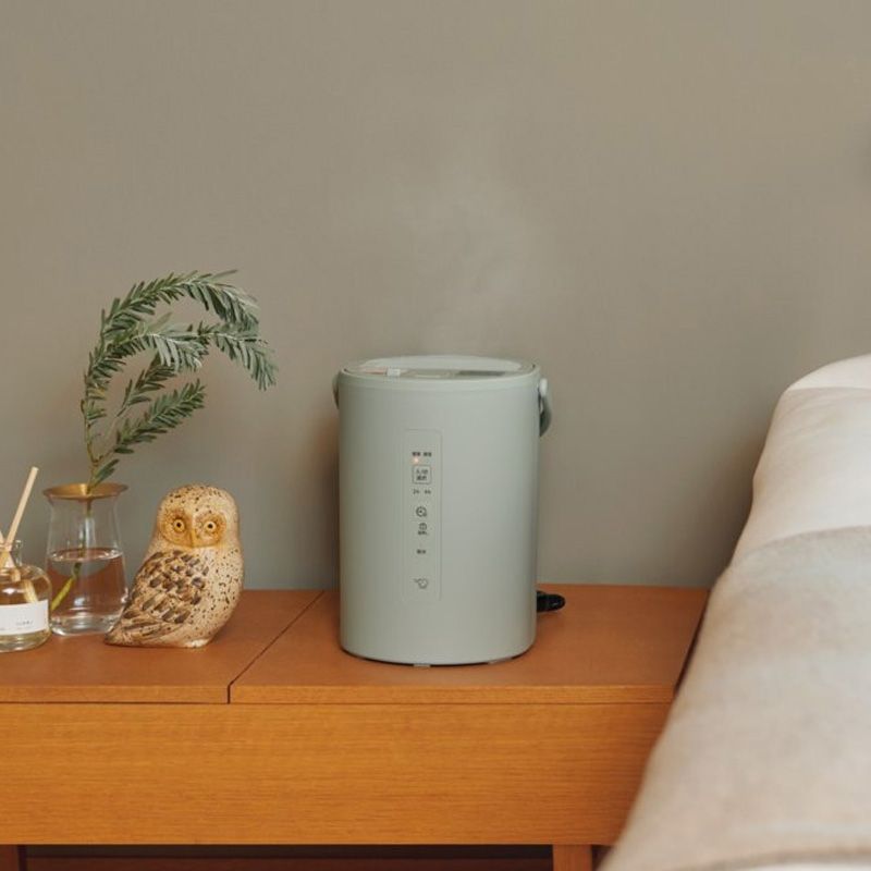 メーカー正規品 ZOJIRUSHI 象印 スチーム式加湿器 EE-MB20G グリーン フィルター不要でお手入れ簡単