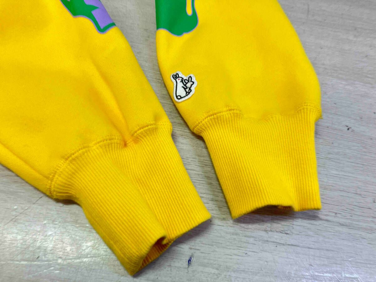 【値下げ・美品】#FR2 FxxkingRabbitsパーカー L フーディ 冬 FR2 エフアールツー xX-LARGE プリント フーディー パーカー