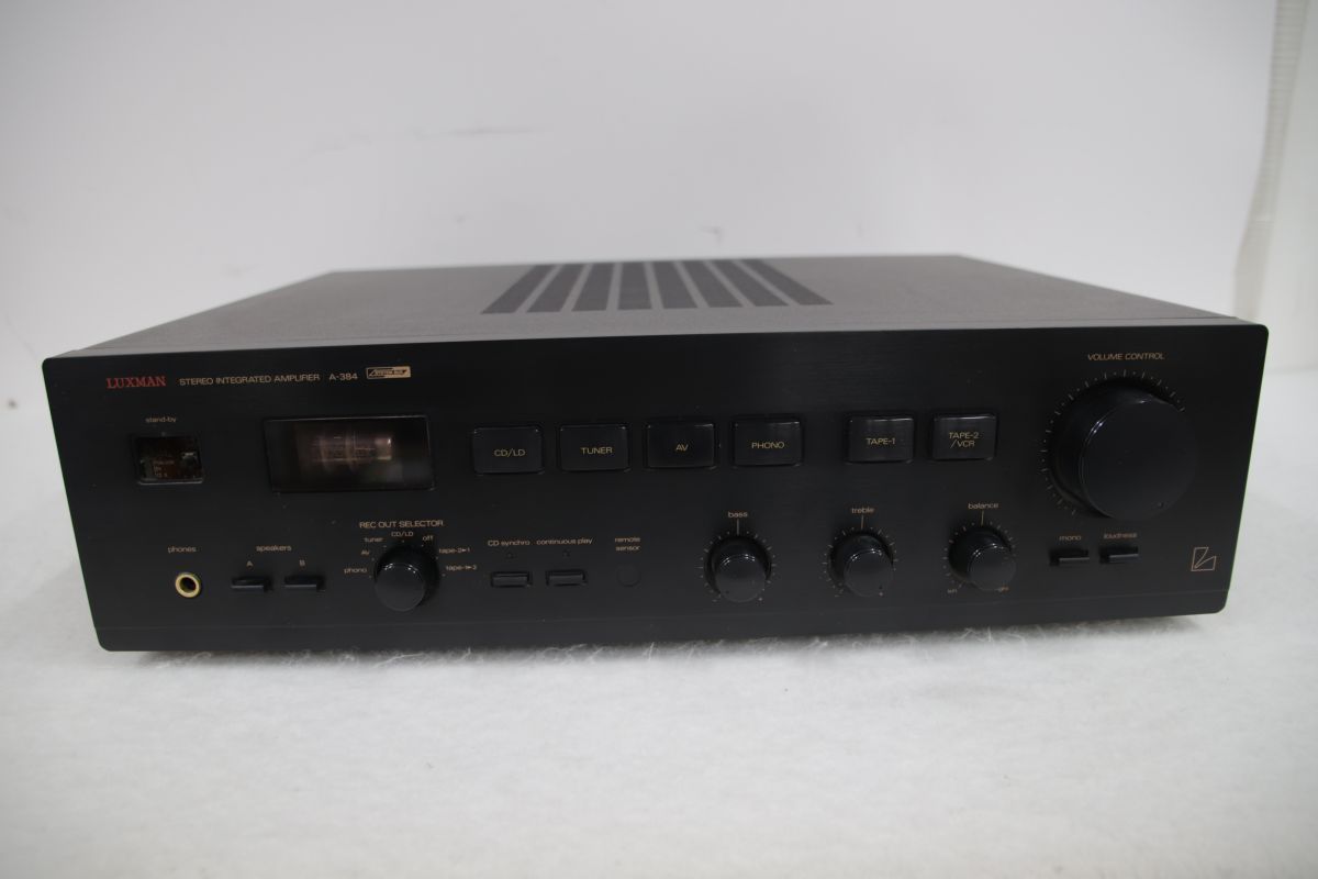 Luxman ラックスマン Integrated Amplifier A-384 プリメインアンプ |10000
