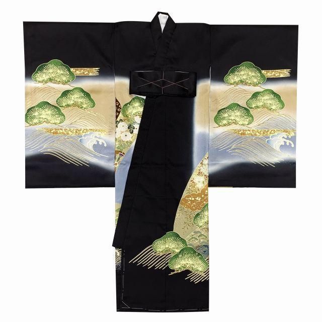お宮参り 男の子 着物 赤ちゃんのお祝い着 のしめ 刺繍入り 産着 初着