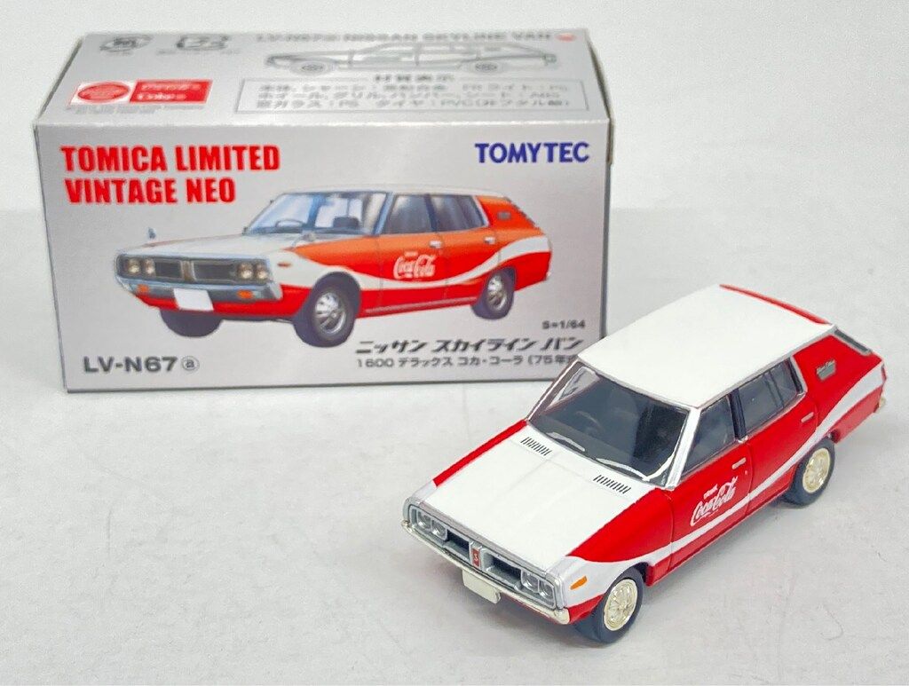 TLヴィンテージLV-N67a スカイラインバン1600デラックス コカコーラ TLヴィンテージLV-N67a スカイラインバン1600デラックス コカコーラ