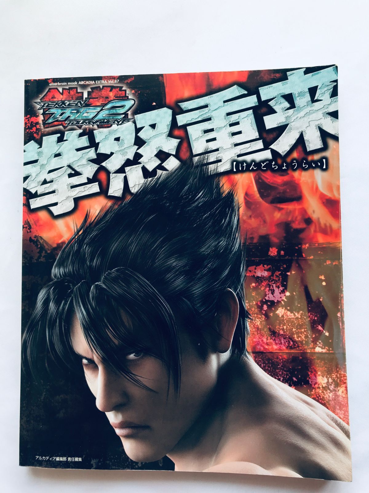 鉄拳タッグトーナメント2 拳怒重来 ARCADIA EXTRA VoL 87 攻略本 初版