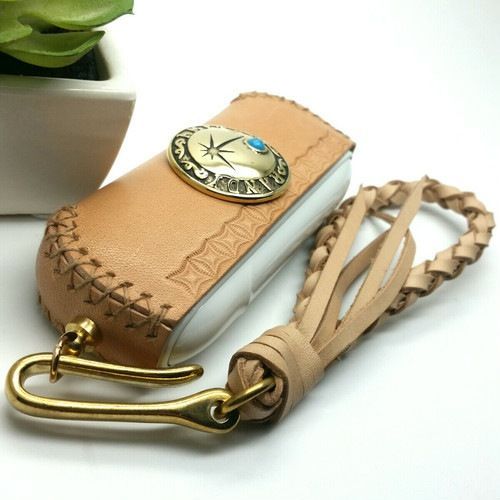 b81ILUMAイルマ対応手作りケープハントレザーアイコス3IQOSケース135 ILUMAイルマ対応！手作りハンドメイドケープハントレザーアイコス3