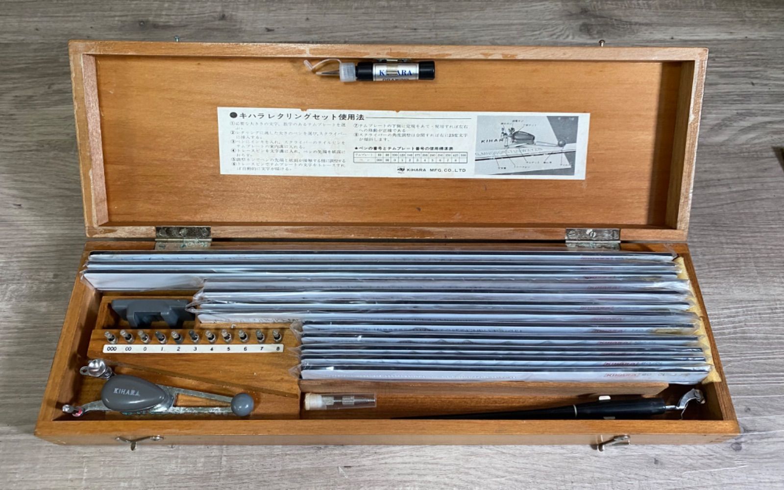 KIHARA キハラ レタリングセット 製図器 2