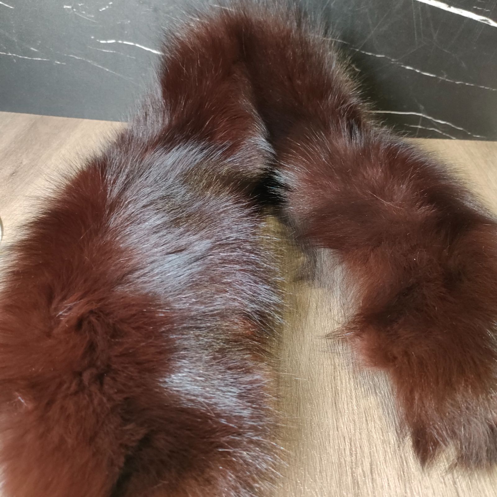 15【美品】SAGA FOX サガフォックス ショール マフラー 襟巻き