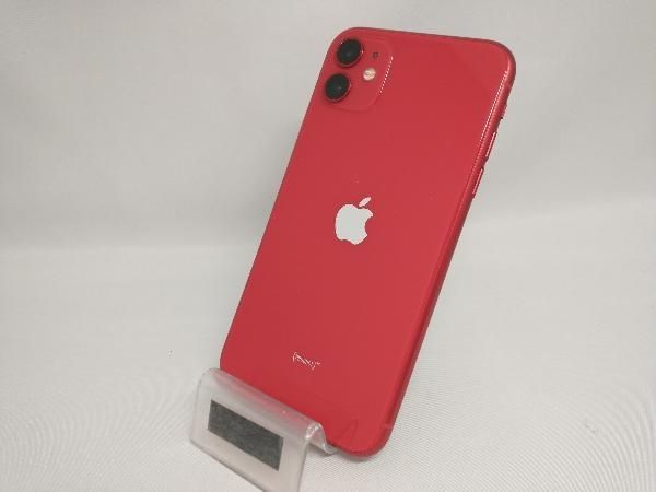 ジャンク MHDD3J/A iPhone 11 64GB レッド SIMロック解除済み ムスビー