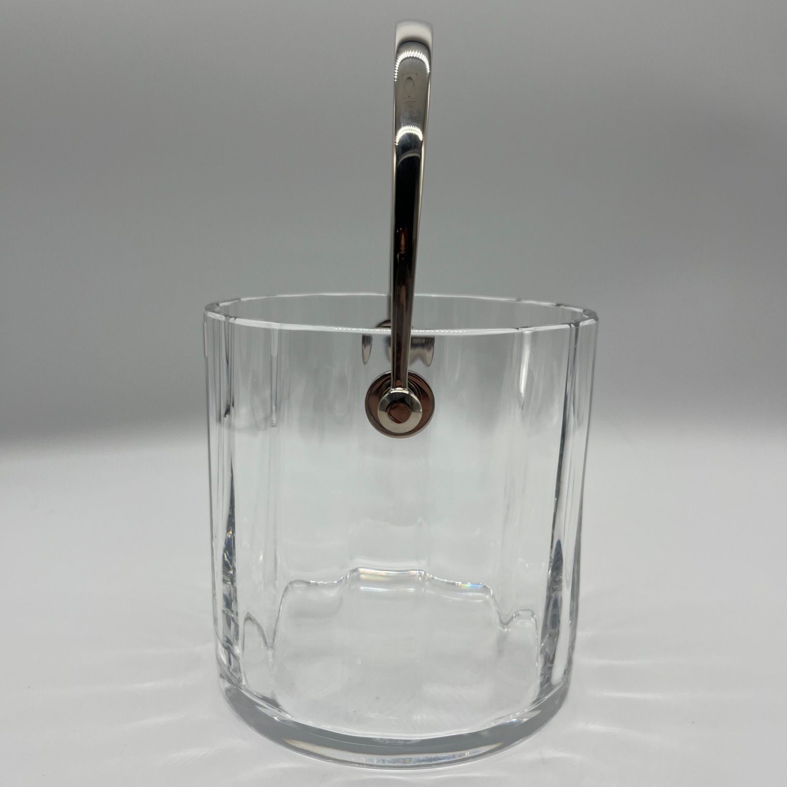 専用バカラハーモニーアイスペール持ち手抜き高さ12.5㎝ 東Y7-0418☆1F 専用バカラハーモニーアイスペール持ち手抜き高さ12.5㎝ 東Y7-0418☆1F