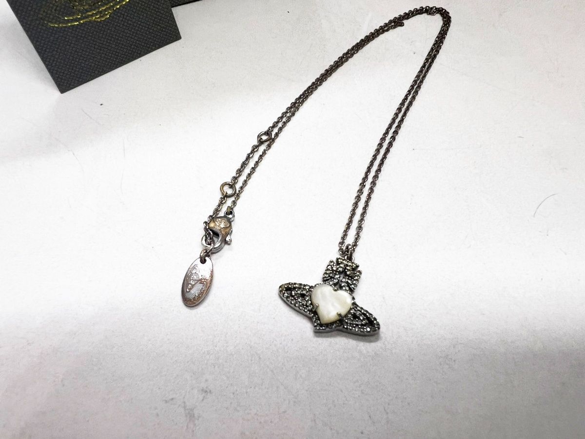 Vivienne Westwood シルバー ネックレス 箱付き - メルカリ