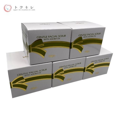トクキレ ERINA エリナ フェーシャルスクラブクリーム N 普通肌用 弱酸性洗浄料 120g 5個セット 未開封
