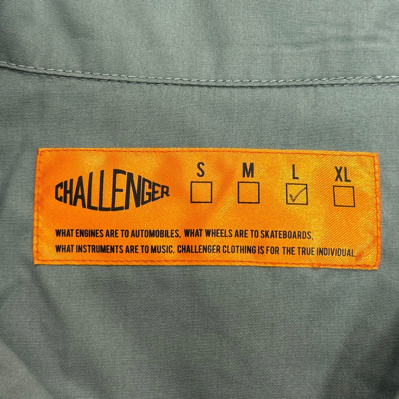 定価19800円 新品 CHALLENGER 23AW L/S FIRE WORK SHIRT CLG-SH 023