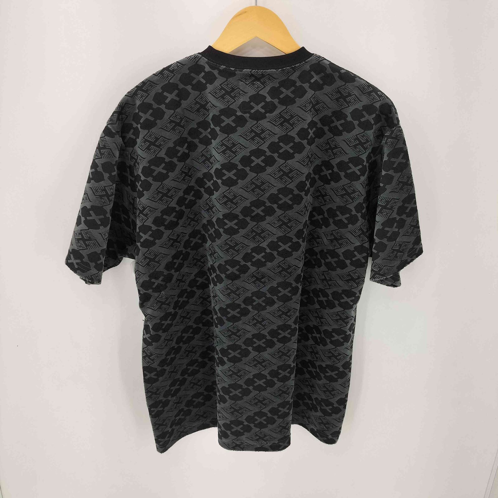 バッズプール BUDSPOOL GAKKIN BUDSPOOL 花罰家紋 VELOUR S/S TEE