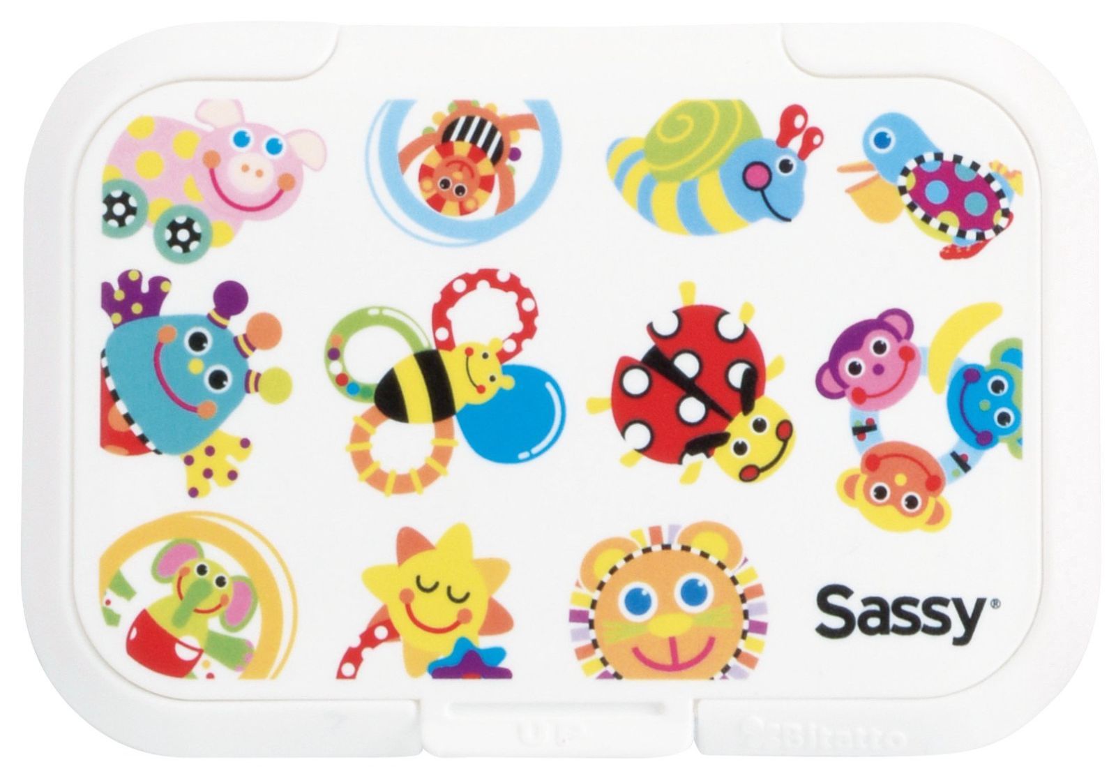 ウェットティッシュ用キャップ おしりふきふた オールスター ビタット サッシー SASSY