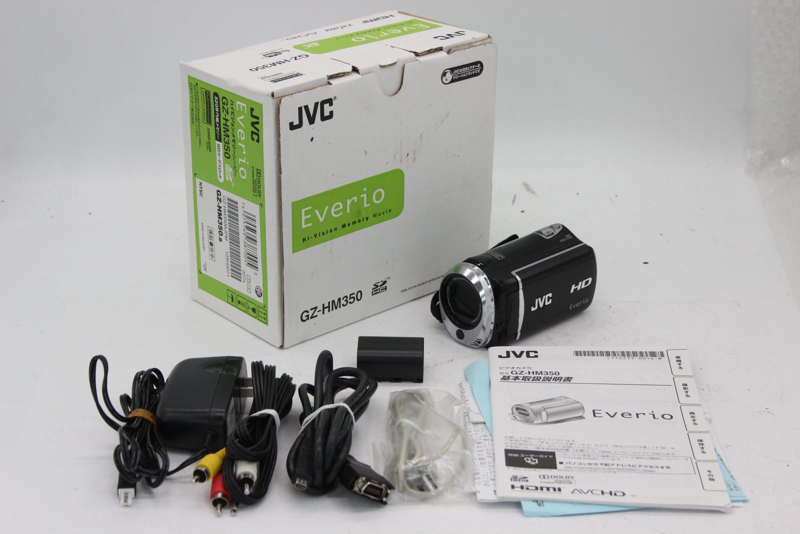 Victor JVC GZ-HM350 レッド ビデオカメラ 美品 - ビデオカメラ