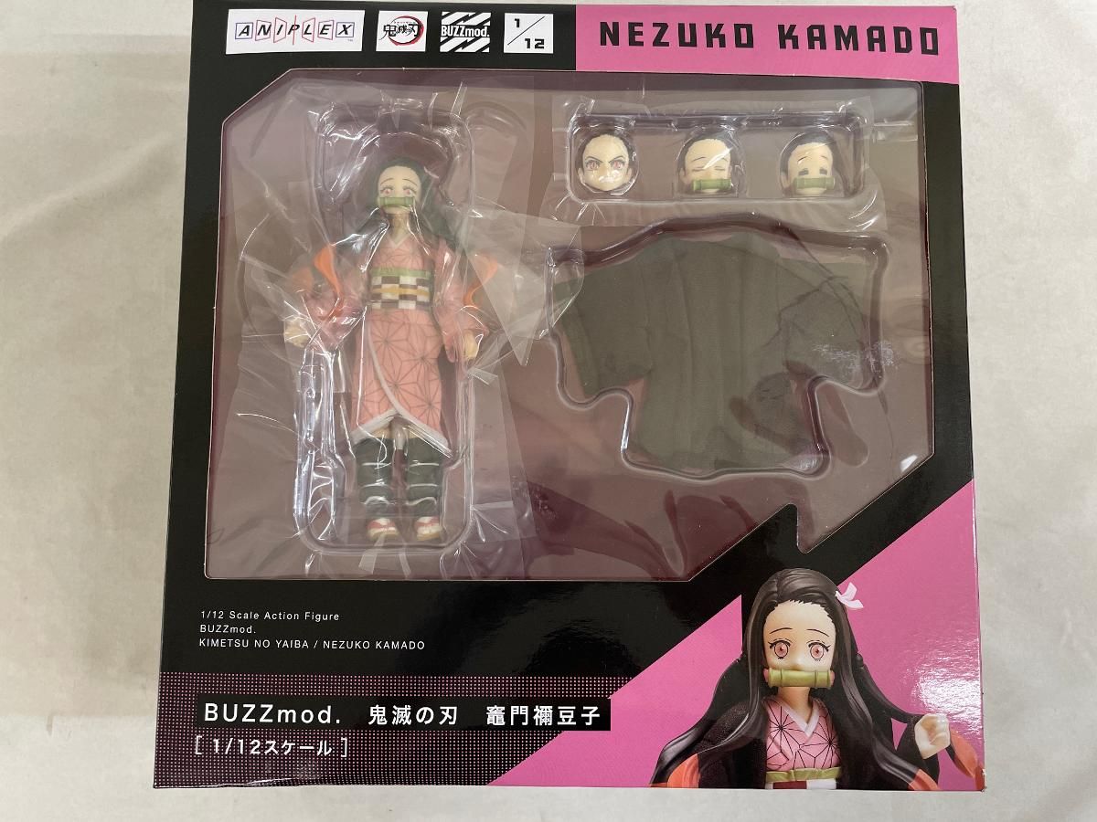 【未開封】BUZZmod. 竈門禰豆子 「鬼滅の刃」 1/12 アクションフィギュア ANIPLEX+限定 鬼滅の刃 竈門禰豆子 BUZZmod. 1/12フィギュア 7.31-9.27 受注販売!!