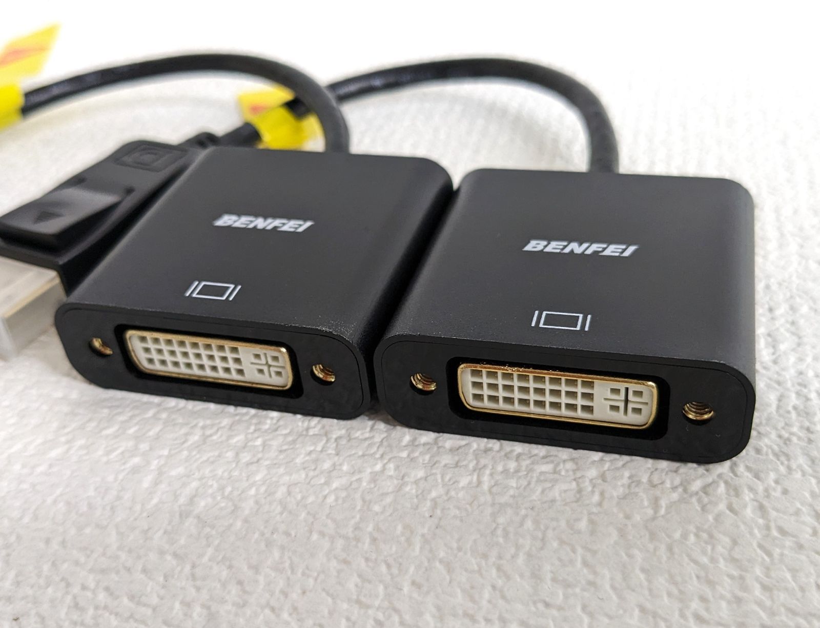 DVI DVI-D シングルリンクアダプター 変換ケーブル 2個入り BENFEI